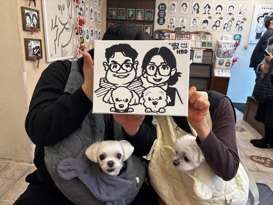 도토리캐리커쳐 경주1호점 매장 사진 4